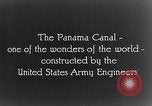 Image of Panama Canal Panama, 1914, second 4 stock footage video 65675068858