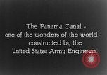 Image of Panama Canal Panama, 1914, second 6 stock footage video 65675068858