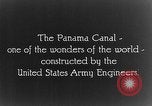Image of Panama Canal Panama, 1914, second 9 stock footage video 65675068858