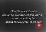 Image of Panama Canal Panama, 1914, second 11 stock footage video 65675068858