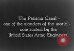 Image of Panama Canal Panama, 1914, second 12 stock footage video 65675068858
