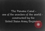 Image of Panama Canal Panama, 1914, second 15 stock footage video 65675068858