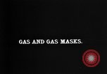 Immagine di Gas asfissianti e maschere antigas nella prima guerra mondiale Europa, 1918, secondo 18 filmato di repertorio 65675068861