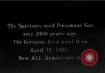 Immagine di Gas asfissianti e maschere antigas nella prima guerra mondiale Europa, 1918, secondo 51 filmato di repertorio 65675068861