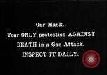 Immagine di Maschera a gas United States USA, 1919, secondo 1 filmato di repertorio 65675068862