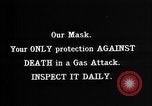 Immagine di Maschera a gas United States USA, 1919, secondo 7 filmato di repertorio 65675068862