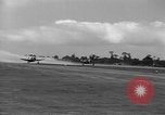 Standbild P-47D Thunderbolt Flugzeuge Lignerolles Normandie Frankreich, 1944, aus Sekunde 5 historischem Filmmaterial Videoclip 65675068869