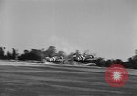 Standbild P-47D Thunderbolt Flugzeuge Lignerolles Normandie Frankreich, 1944, aus Sekunde 10 historischem Filmmaterial Videoclip 65675068869
