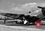 Standbild P-47D Thunderbolt Flugzeuge Lignerolles Normandie Frankreich, 1944, aus Sekunde 20 historischem Filmmaterial Videoclip 65675068869