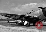 Standbild P-47D Thunderbolt Flugzeuge Lignerolles Normandie Frankreich, 1944, aus Sekunde 21 historischem Filmmaterial Videoclip 65675068869