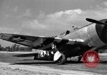 Standbild P-47D Thunderbolt Flugzeuge Lignerolles Normandie Frankreich, 1944, aus Sekunde 26 historischem Filmmaterial Videoclip 65675068869