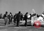 Standbild P-47D Thunderbolt Flugzeuge Lignerolles Normandie Frankreich, 1944, aus Sekunde 28 historischem Filmmaterial Videoclip 65675068869