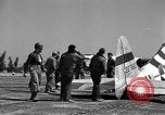 Standbild P-47D Thunderbolt Flugzeuge Lignerolles Normandie Frankreich, 1944, aus Sekunde 29 historischem Filmmaterial Videoclip 65675068869