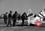 Standbild P-47D Thunderbolt Flugzeuge Lignerolles Normandie Frankreich, 1944, aus Sekunde 30 historischem Filmmaterial Videoclip 65675068869