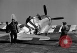 Standbild P-47D Thunderbolt Flugzeuge Lignerolles Normandie Frankreich, 1944, aus Sekunde 32 historischem Filmmaterial Videoclip 65675068869