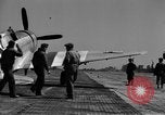 Standbild P-47D Thunderbolt Flugzeuge Lignerolles Normandie Frankreich, 1944, aus Sekunde 35 historischem Filmmaterial Videoclip 65675068869