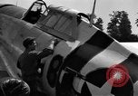 Standbild P-47D Thunderbolt Flugzeuge Lignerolles Normandie Frankreich, 1944, aus Sekunde 47 historischem Filmmaterial Videoclip 65675068869