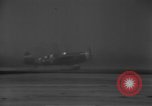 Standbild P-47D Thunderbolt Flugzeuge Lignerolles Normandie Frankreich, 1944, aus Sekunde 57 historischem Filmmaterial Videoclip 65675068869