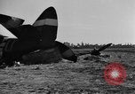 Image of U.S. aircraft destroyed on D-day, 1944 France, 1944, second 5 stock footage video 65675068873