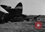 Image of U.S. aircraft destroyed on D-day, 1944 France, 1944, second 6 stock footage video 65675068873