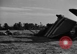 Image of U.S. aircraft destroyed on D-day, 1944 France, 1944, second 11 stock footage video 65675068873