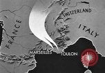 Standbild Schäden durch alliierte Bombenangriffe Frankreich, 1944, aus Sekunde 9 historischem Filmmaterial Videoclip 65675068876