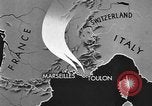 Standbild Schäden durch alliierte Bombenangriffe Frankreich, 1944, aus Sekunde 12 historischem Filmmaterial Videoclip 65675068876