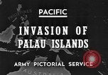Standbild 1st Marine Division Palau Inseln, 1944, aus Sekunde 3 historischem Filmmaterial Videoclip 65675068877