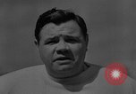 Image of Babe Ruth New York City USA, 1948, second 7 stock footage video 65675068879
