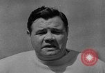 Image of Babe Ruth New York City USA, 1948, second 9 stock footage video 65675068879