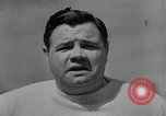 Image of Babe Ruth New York City USA, 1948, second 11 stock footage video 65675068879