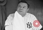 Image of Babe Ruth New York City USA, 1948, second 34 stock footage video 65675068879