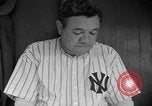 Image of Babe Ruth New York City USA, 1948, second 37 stock footage video 65675068879