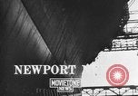 Image of Launching of aircraft carrier Hornet (CV-12) Newport News Virginia USA, 1943, second 9 stock footage video 65675068883