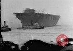 Image of Launching of aircraft carrier Hornet (CV-12) Newport News Virginia USA, 1943, second 31 stock footage video 65675068883