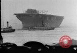Image of Launching of aircraft carrier Hornet (CV-12) Newport News Virginia USA, 1943, second 34 stock footage video 65675068883