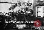 Image of Nazi bomber crash United Kingdom, 1940, second 10 stock footage video 65675068885