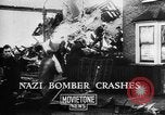 Image of Nazi bomber crash United Kingdom, 1940, second 11 stock footage video 65675068885