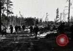 Standbild deutschen Gefangenen Munising Michigan USA, 1944, aus Sekunde 11 historischem Filmmaterial Videoclip 65675068891