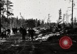 Standbild deutschen Gefangenen Munising Michigan USA, 1944, aus Sekunde 18 historischem Filmmaterial Videoclip 65675068891