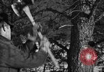 Standbild deutschen Gefangenen Munising Michigan USA, 1944, aus Sekunde 55 historischem Filmmaterial Videoclip 65675068894