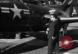 Image of King Faisal II and Prince Abdul-Ilah aboard USS Oriskany CV-34 San Diego California USA, 1952, second 6 stock footage video 65675068899