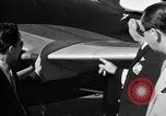 Image of King Faisal II and Prince Abdul-Ilah aboard USS Oriskany CV-34 San Diego California USA, 1952, second 19 stock footage video 65675068899