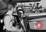 Image of King Faisal II and Prince Abdul-Ilah aboard USS Oriskany CV-34 San Diego California USA, 1952, second 27 stock footage video 65675068899