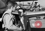 Image of King Faisal II and Prince Abdul-Ilah aboard USS Oriskany CV-34 San Diego California USA, 1952, second 29 stock footage video 65675068899