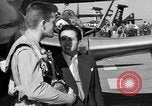 Image of King Faisal II and Prince Abdul-Ilah aboard USS Oriskany CV-34 San Diego California USA, 1952, second 30 stock footage video 65675068899