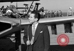 Image of King Faisal II and Prince Abdul-Ilah aboard USS Oriskany CV-34 San Diego California USA, 1952, second 38 stock footage video 65675068899