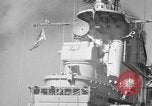 Image of King Faisal II and Prince Abdul-Ilah aboard USS Oriskany CV-34 San Diego California USA, 1952, second 54 stock footage video 65675068899
