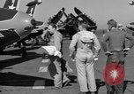 Image of King Faisal II and Prince Abdul-Ilah aboard USS Oriskany CV-34 San Diego California USA, 1952, second 61 stock footage video 65675068899