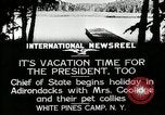 Image President Coolidge à White Pine Campo Paul Smiths New York USA, 1926, de la seconde 13 séquences d'archives historiques vidéo 65675068973